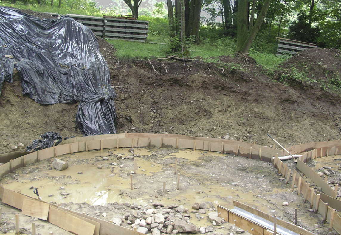 The Foundation Hole, June 27, 2006