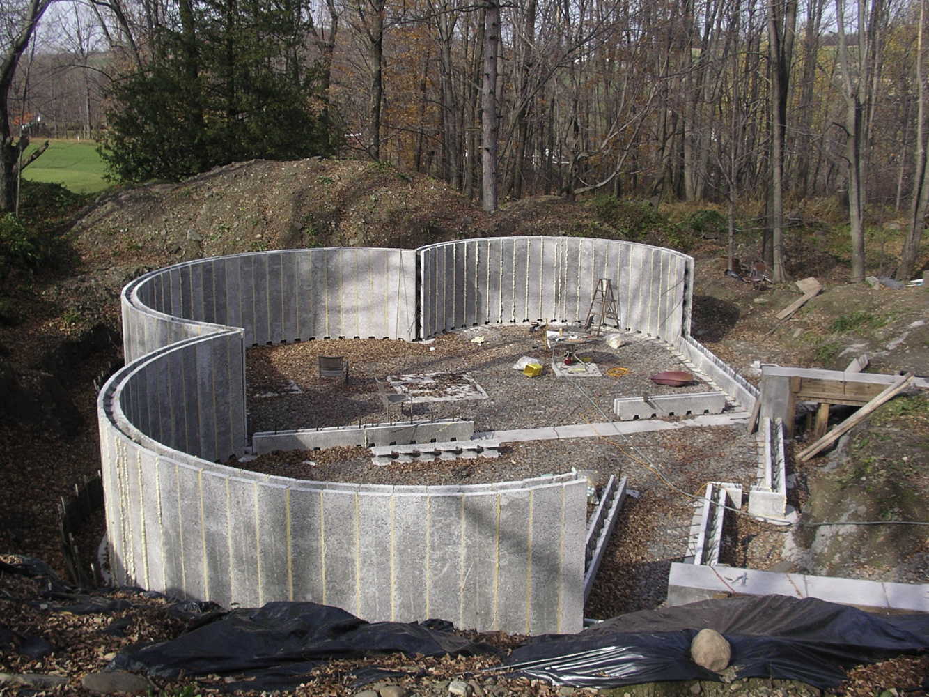 Basement Perimeter Complete, November 1st