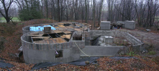 The basement on November 19th, 2007