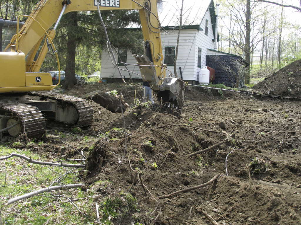 Topsoil removal 2, May 9