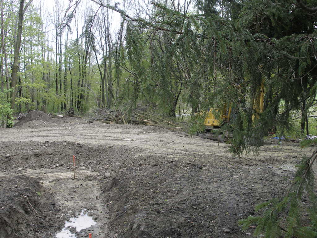 New Parking Area, May 12
