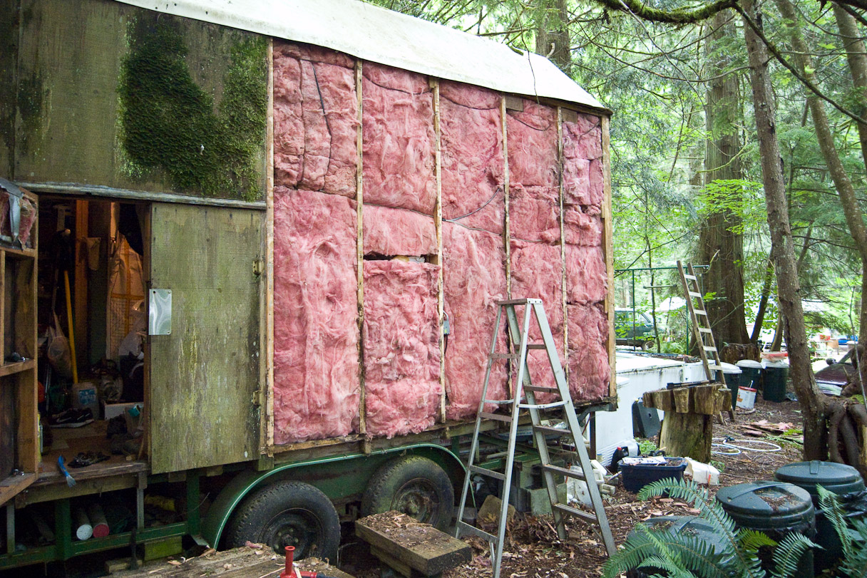 Ready for wood, June 20th 2009