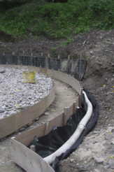 The hose finally back in place, Aug 9, 2006