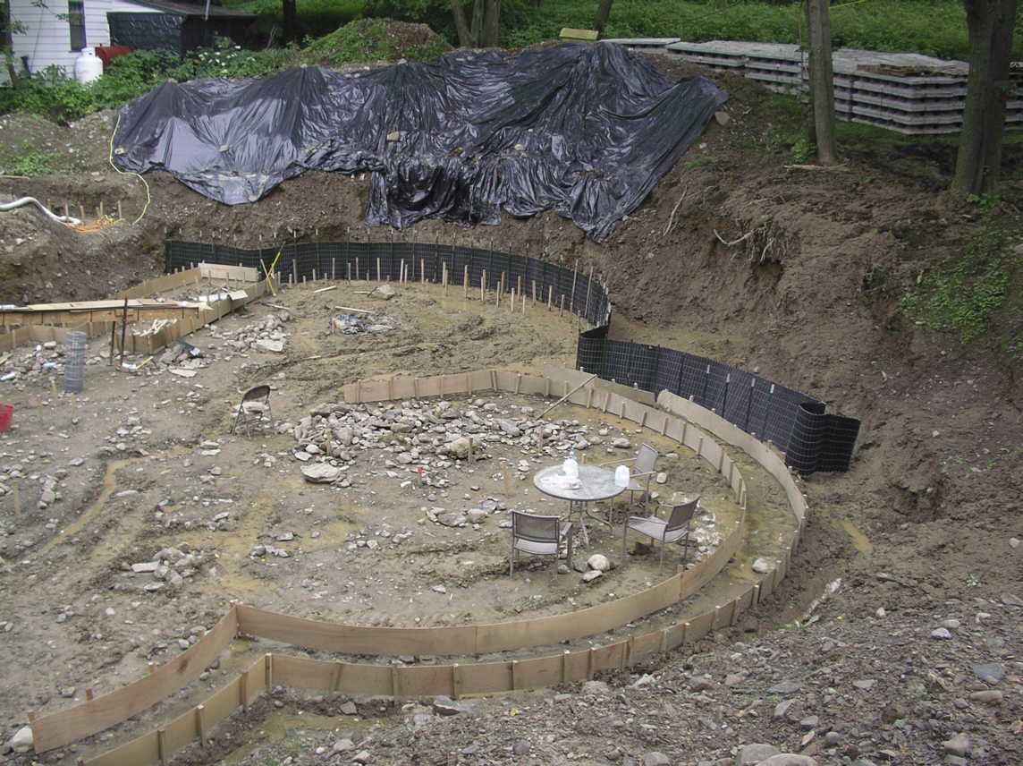 More fence progress, July 3, 2006