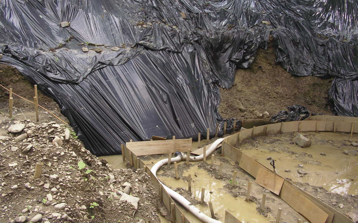 The Foundation Hole, June 27, 2006