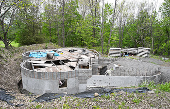 The way the project looked when I arrived on May 19th of 2008.