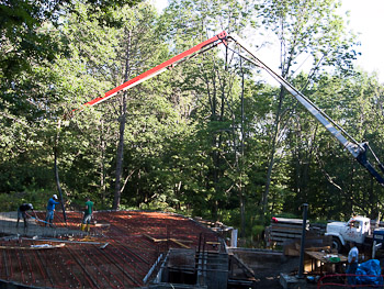 First Floor Pour - July 25th, 2008