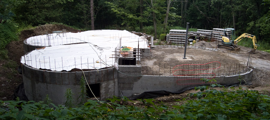 First Floor Pour - July 30th, 2008
