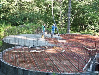First Floor Pour - July 25th, 2008