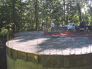 First Floor Pour - July 25th, 2008