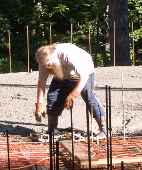 First Floor Pour - July 25th, 2008