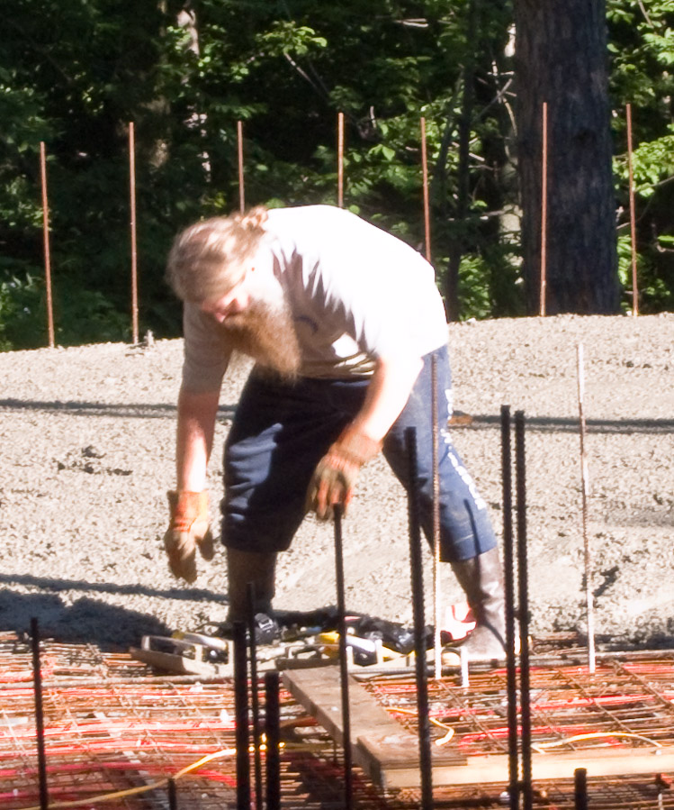 First Floor Pour - July 25th, 2008