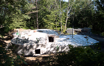 Chairs on the Ground Floor after curing - August 21st, 2008