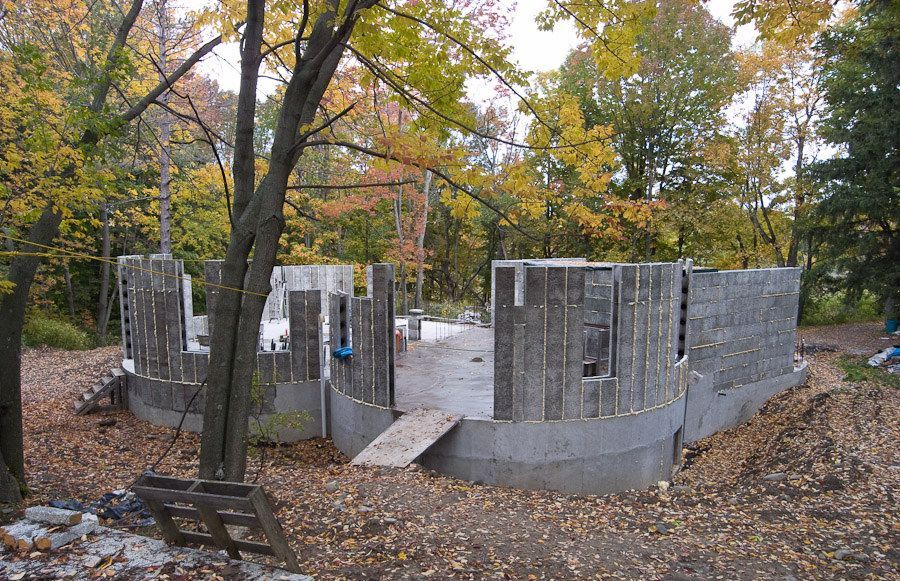 Back Side Walls October 5th, 2008